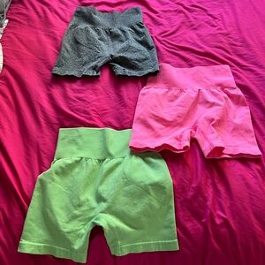 3 Pack Athletic Shorts